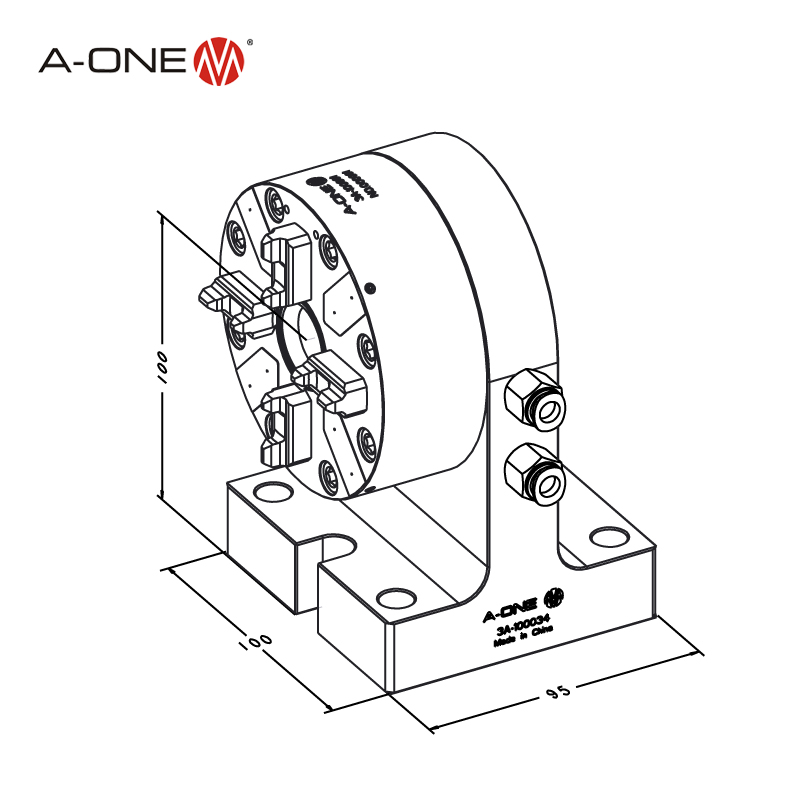 Single Auto Chuck-Horizontal 3A-100034