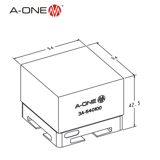 UNIBLANK 3A-540100 (supporto Stleel 3A-530100)