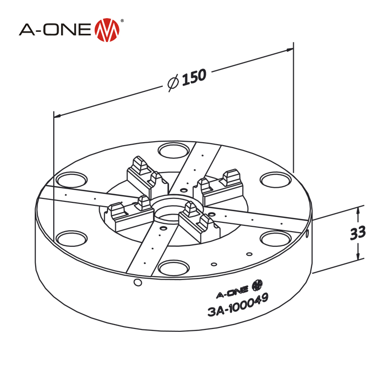 Power Chuck 150 3A-100049