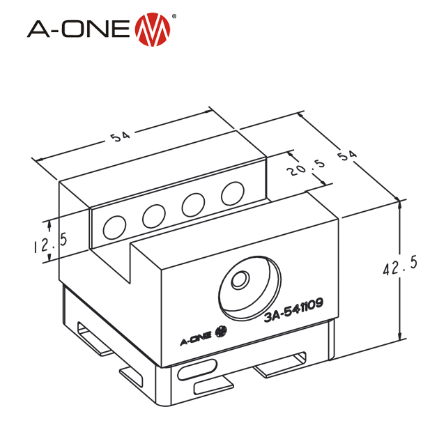 Uni-holder 3A-541109 (supporto Stleel 3A-531109)