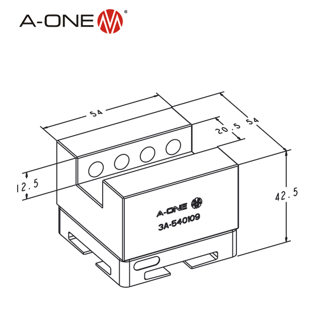 Uni-holder 3A-540109 (supporto Stleel 3A-530109)