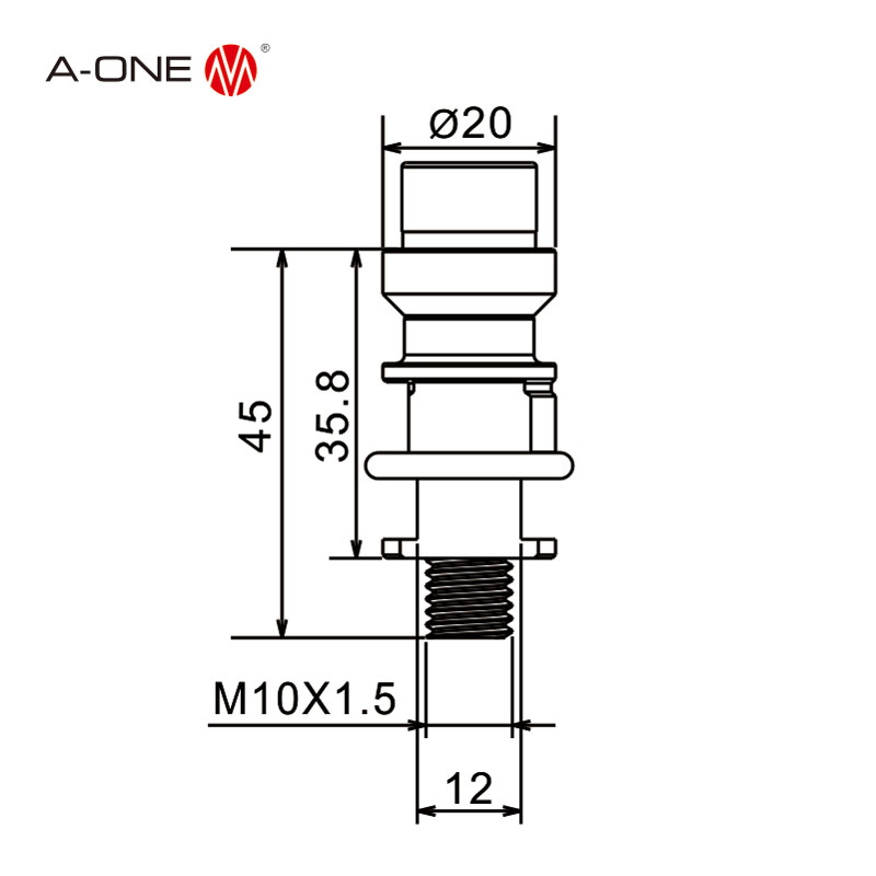  CHUCKING RIGIT F/A INOX 3A-400083