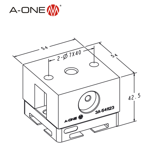 Uniplate 3A-541123 (supporto Stleel 3A-531123)