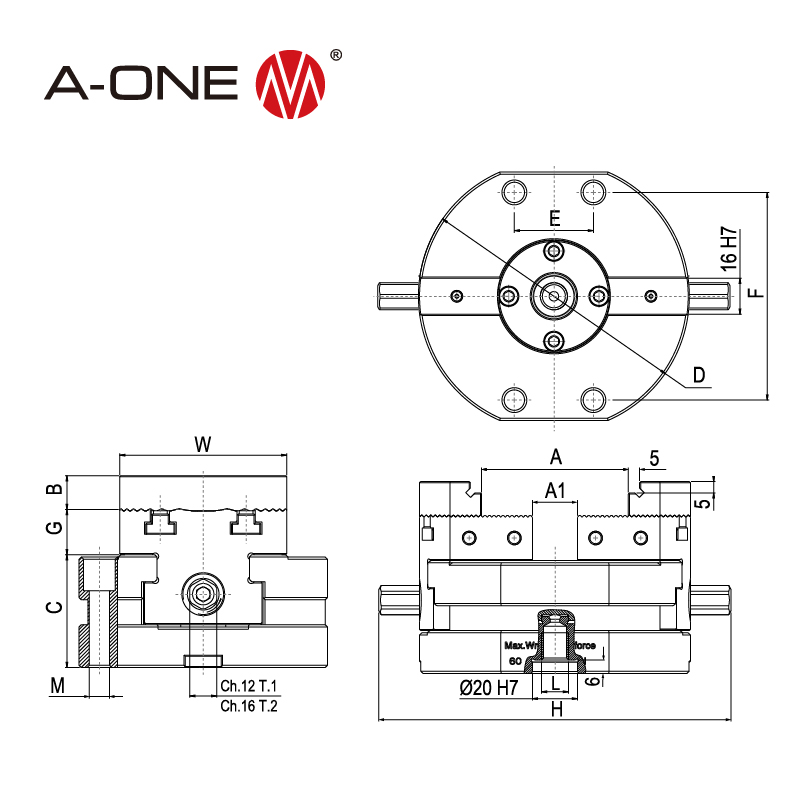 3A.110511/3a-1110512 Vises serie multisking